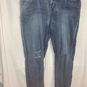 American Rag Women's RippedDistressed Skinny Jeans 20W